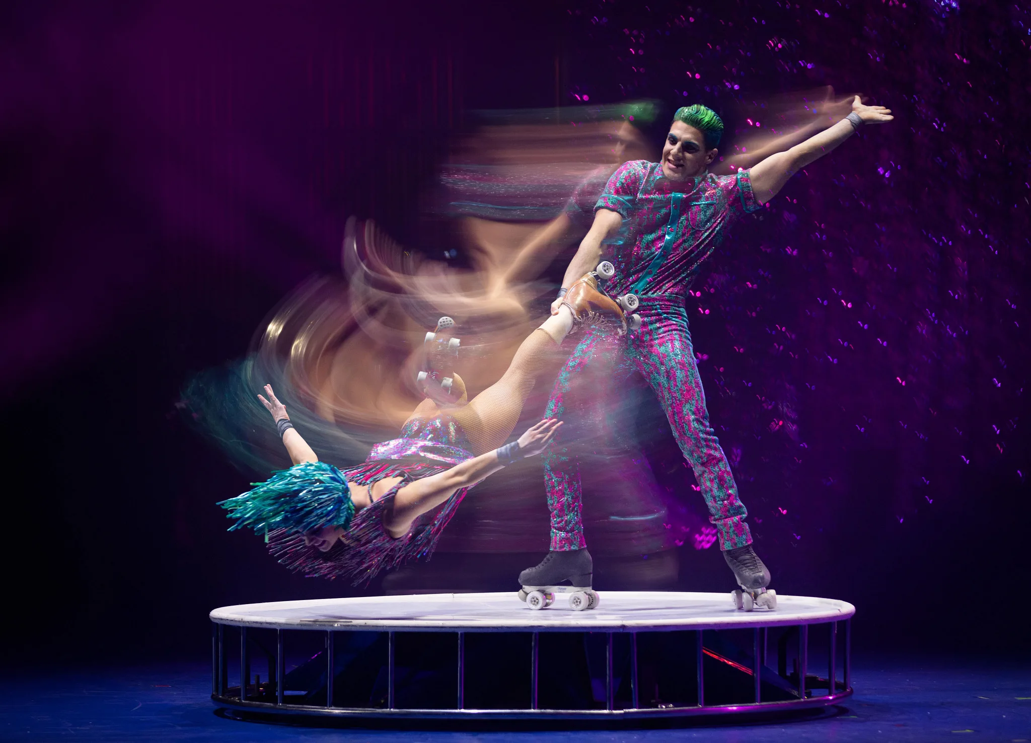 Twas Roller Skaters 2 Credit Kyle Flubacker, Msg Entertainment